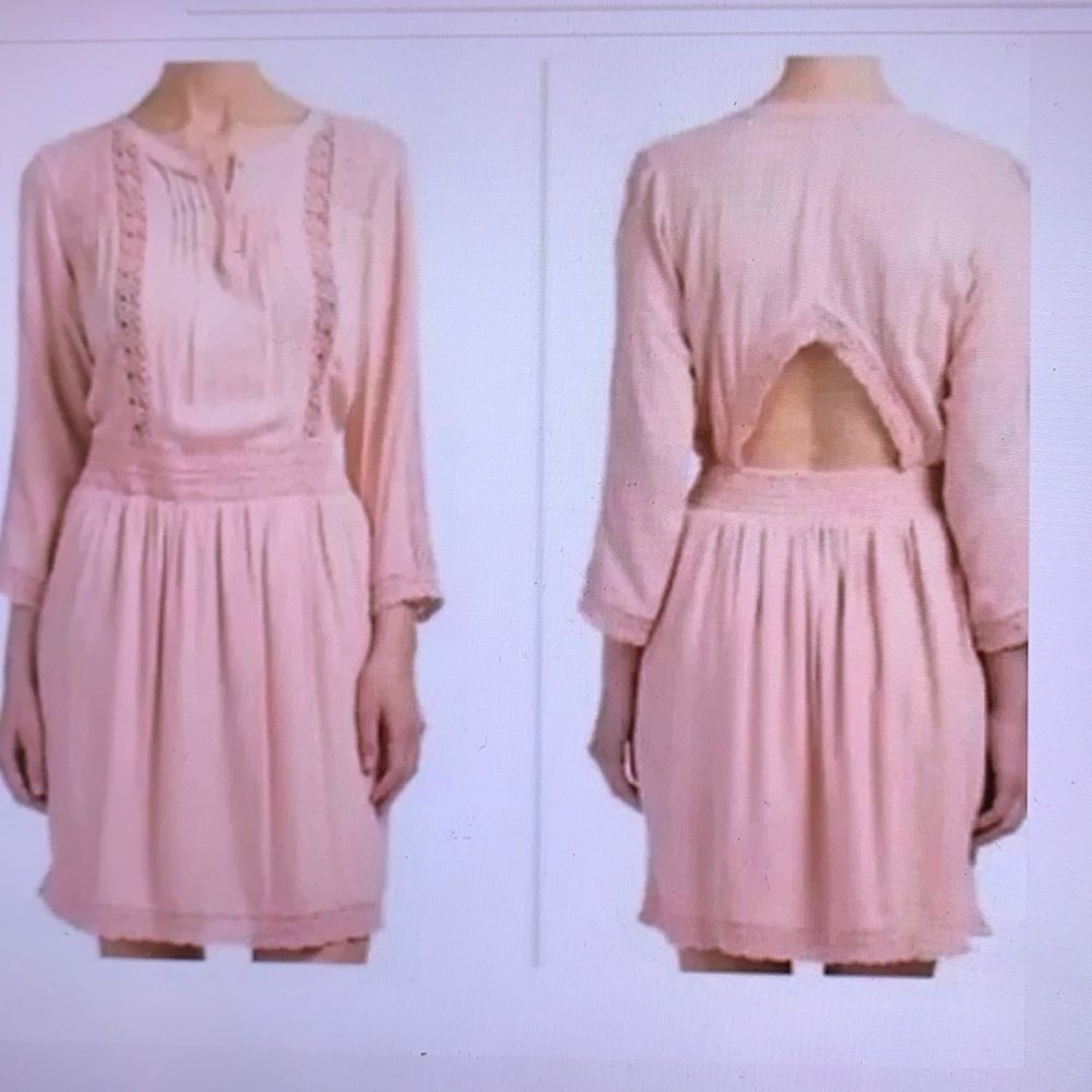 Heartloom Lace Pink Dress M